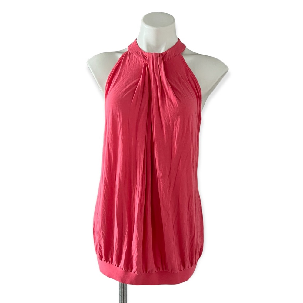 PattyBoutik Halter Top Coral Pink Size L